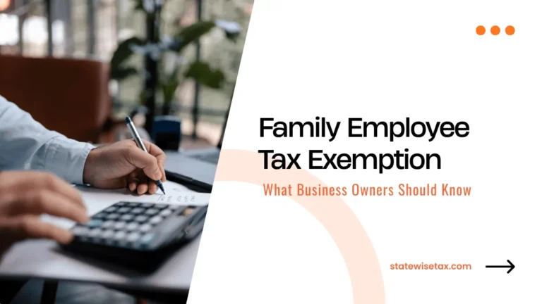 Family Employee Tax Exemption