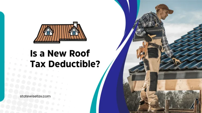 Is a New Roof Tax Deductible