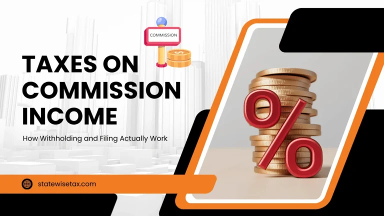 Taxes on Commission Income