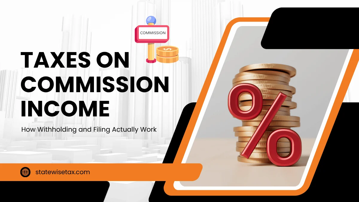 Taxes on Commission Income